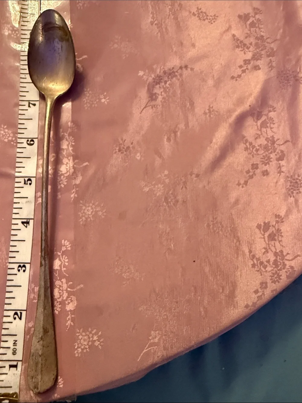 Two antique Long Handle Serving Spoon - Silver plated by Christofle